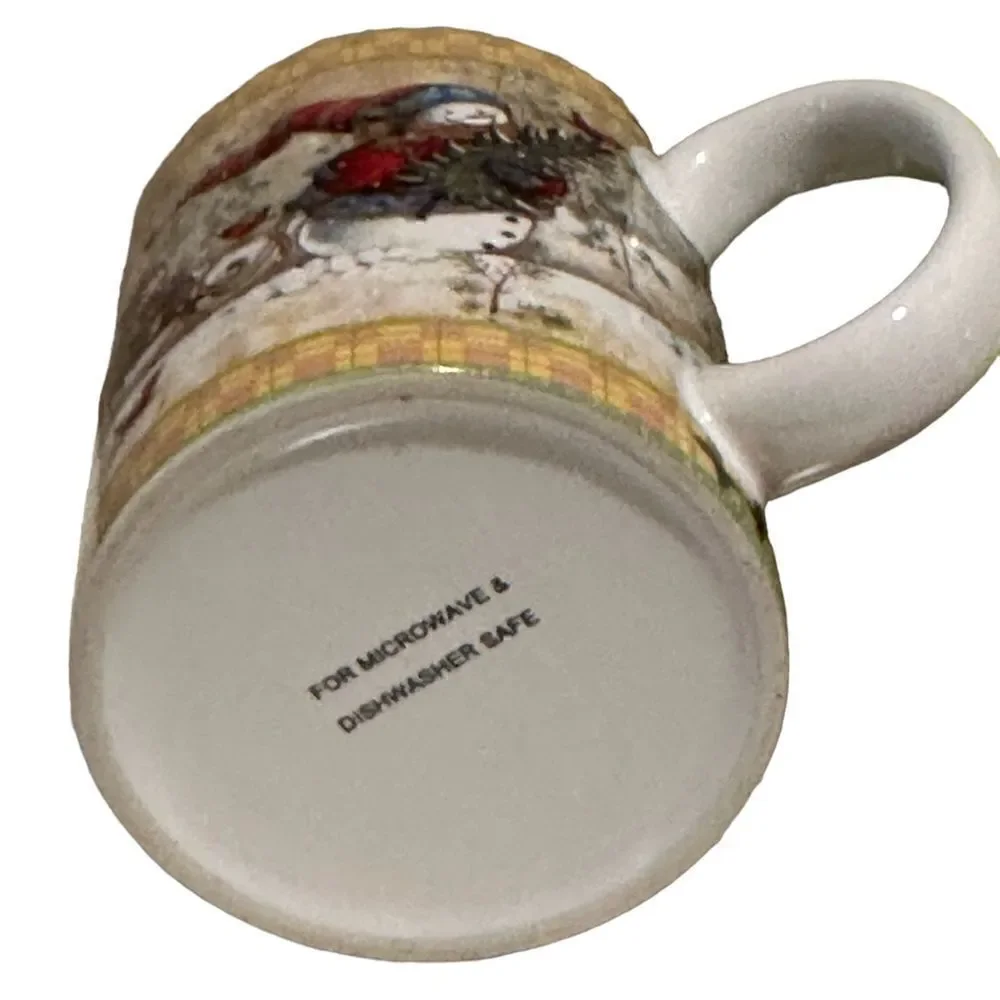 Vintage christmas mugs ceramic, excellent quality mug  gifts gift basket party